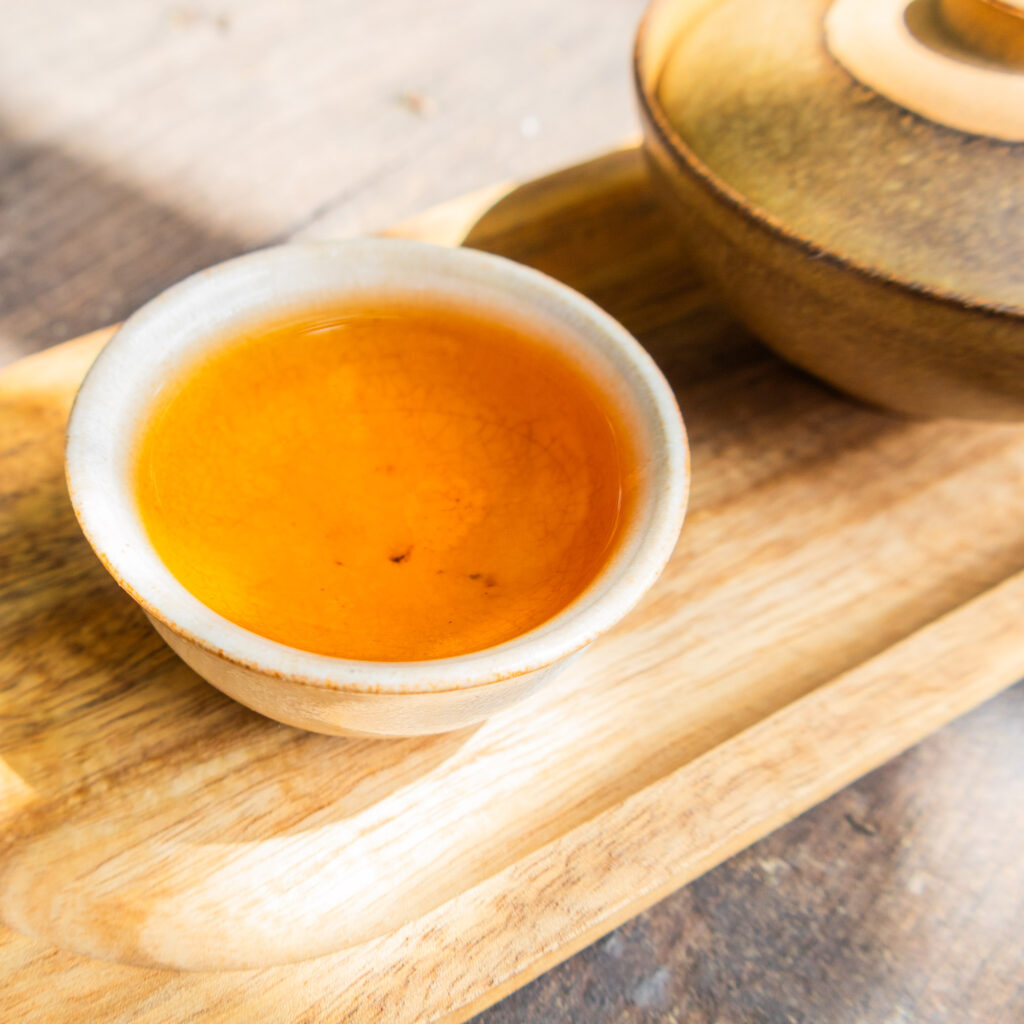 Thé Oolong Noir THANH TÂM ĐEN Allongé Cueillette de Printemps 2023