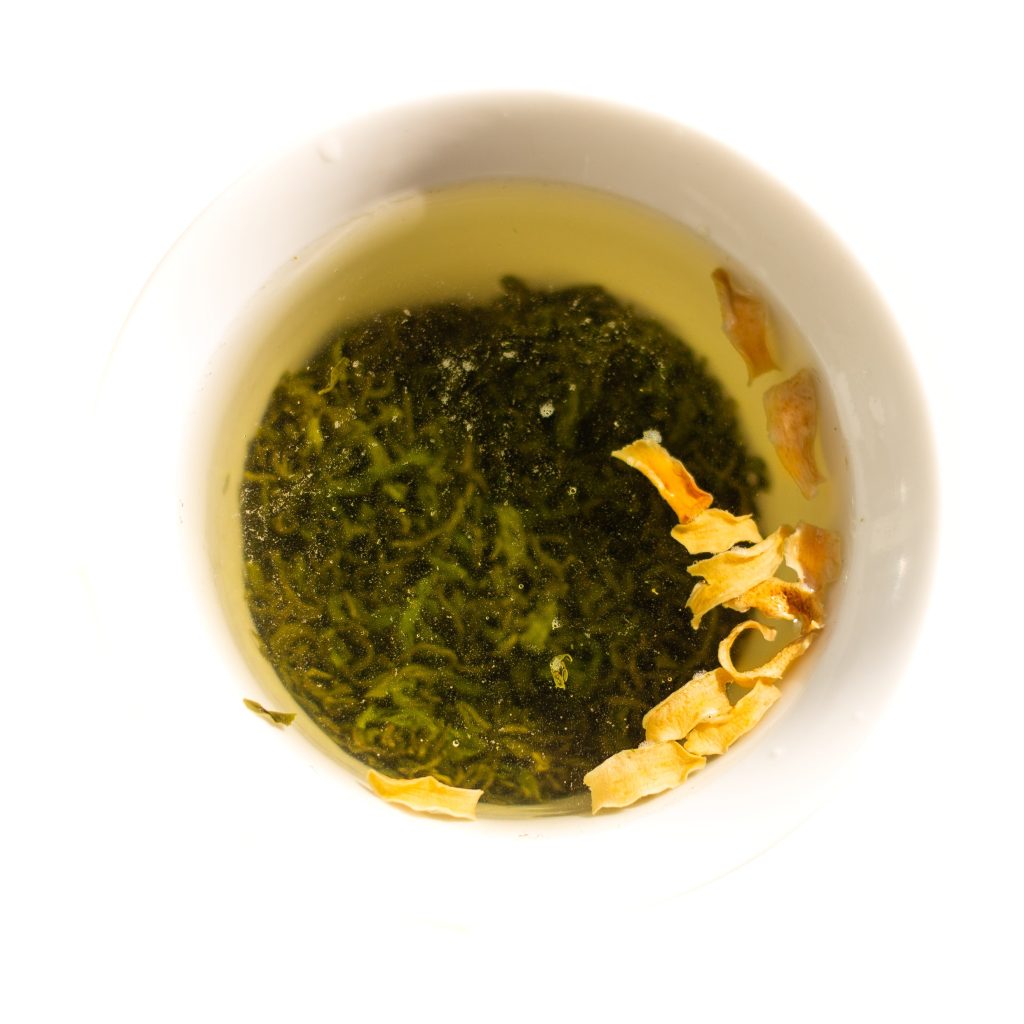 Thé Vert Tonique au Fleurs de Pamplemousse Cueillette de Printemps 2025