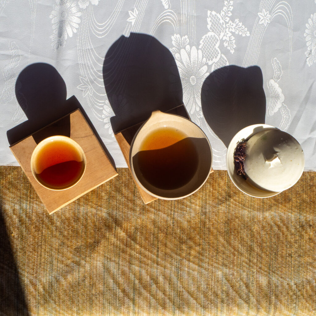 Thé Pu-erh Sauvage Cru Millésime 2017 en Tablette